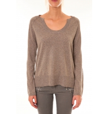 Pull 1004 marron