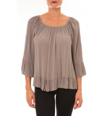 Blouse Giulia taupe