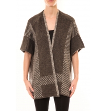 Poncho Elina Marron