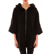 De Fil en Aiguille Cardigan Ilona noir