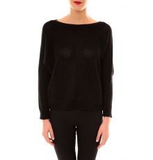 De Fil en Aiguille Pull Galina noir