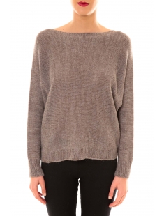 De Fil en Aiguille Pull Galina taupe