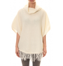 Poncho Blanc