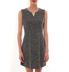 Robe sans manches Gris R6236