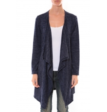 Cardigan Long Fashion Moda Bleu