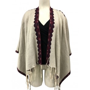 Poncho Senes  Beige  YM 121