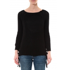 Pull Lacets Noir