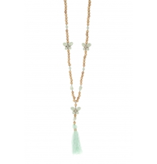 Collier sautoir Fashion Jewelry  Vert