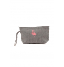 Pochette Flamant Gris