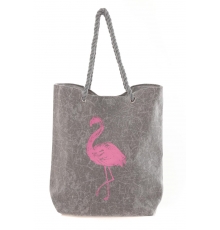 Sac Flamingo Gris