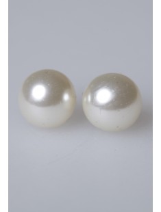BO perles blanches - vetement femme