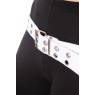 Ceinture clous Blanche 