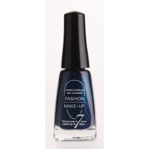 Fashion make up  vernis melissa bleu