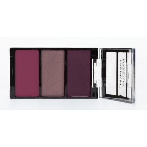 fashion make up ombre à paupière trio violet foncé