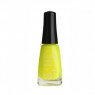 vernis à ongles fluo jaune fluo - maquillage femme