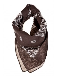 Bandana Rock Choc Noir