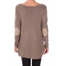 Robe pull rafaella 1005-1 taupe