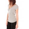 T-shirt dos cache coeur 017 Gris