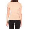 T-shirt basic cache cœur 23E-14 Beige