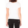 T-shirt basic cache cœur 23E-14 Blanc