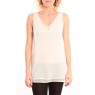 PEARL SL LONG TOP Blanc- vetement femme