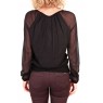 NEEBA MARIA DICTE LS TOP MIX EA Noir