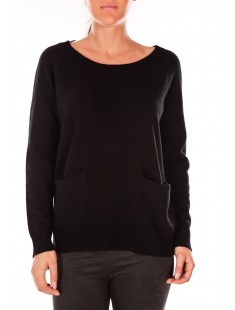 SNIPES LS OVERSIZE O-NECK Noir