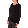 SNIPES LS OVERSIZE O-NECK Noir