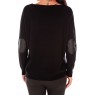 SNIPES LS OVERSIZE O-NECK Noir