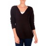 ELISA LS DEEP V-NECK Noir 