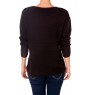 ELISA LS DEEP V-NECK Noir 