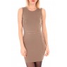 YDA SL MINI DRESS Marron