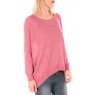 PRIME LS OVERSIZE BLOUSE KM Rose