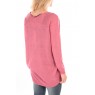 PRIME LS OVERSIZE BLOUSE KM Rose