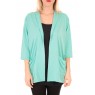 STACIA 3/4 CARDIGAN KM Vert