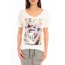 T-shirt Mystery Jane Sunshine MJ020T Blanc