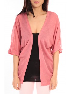 MONA 2/4 LONG CARDIGAN 89960 Rose