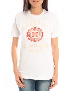 "T-shirt Marshall Original M and Co 2346 Blanc"