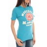T-shirt Marshall Original M and Co 2346 Bleu