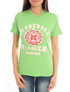 T-shirt Marshall Original M and Co 2346 Vert