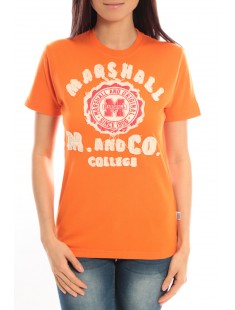 T-shirt Marshall Original M and Co 2346 Orange