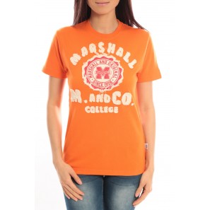 T-shirt Marshall Original M and Co 2346 Orange