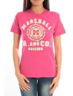 T-shirt Marshall Original M and Co 2346 Fushia