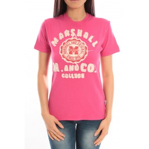 T-shirt Marshall Original M and Co 2346 Fushia