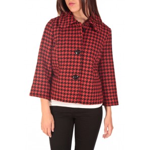 ODA Short Jacket Noir/Rouge - 1 acheté = 1 offert