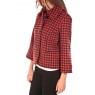 ODA Short Jacket Noir/Rouge