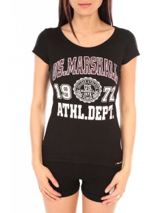 T-Shirt Official US Marshall FT126 Noir