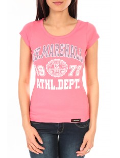 T-Shirt Official US Marshall FT126 Rose