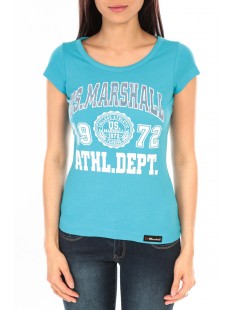 T-Shirt Official US Marshall FT126 Bleu