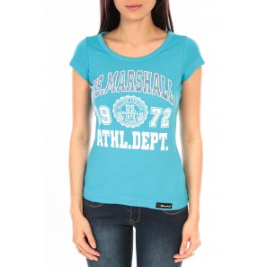 T-Shirt Official US Marshall FT126 Bleu